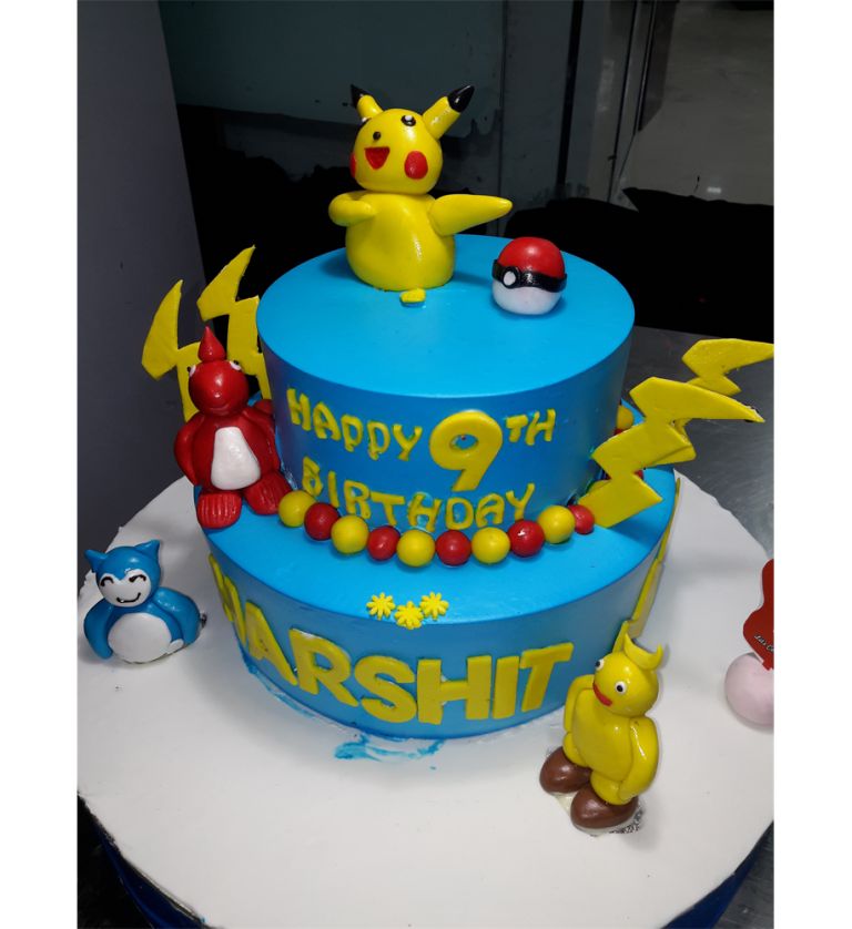 Pokemon Theme Cake