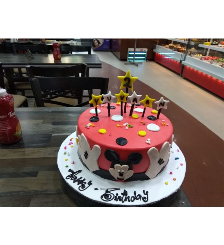 Micky  Sticker Cake